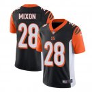Men's Joe Mixon #28 Cincinnati Bengals Limited Player Jersey Black