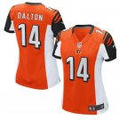 Women's Andy Dalton #14 Cincinnati Bengals Game Player Jersey Orange
