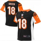 Youth A.J. Green #18 Cincinnati Bengals Game Player Jersey Black