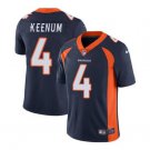 Men's Case Keenum #4 Denver Broncos Limited Player Jersey Navy