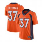 Men's Royce Freeman #37 Denver Broncos Limited Player Jersey Orange
