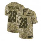 Men's Royce Freeman #28 Denver Broncos Salute to Service Limited Player Jersey Camo