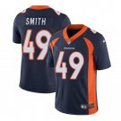 Men's Dennis Smith #49 Denver Broncos Limited Player Jersey Navy