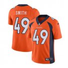 Men's Dennis Smith #49 Denver Broncos Limited Player Jersey Orange