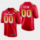 Custom Men's Denver Broncos AFC 2019 Pro Bowl Game Jersey Red