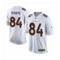Men's Shannon Sharpe #84 Denver Broncos Game Event Player Jersey White