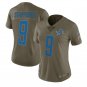 Women's Matthew Stafford #9 Detroit Lions Limited Player Jersey Olive