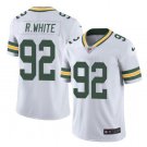Men's Reggie White #92 Green Bay Packers Limited Player Jersey White