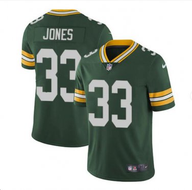 Men's Aaron Jones #33 Green Bay Packers Limited Player Jersey Green