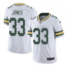 Men's Aaron Jones #33 Green Bay Packers Limited Player Jersey White