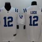 Men's Andrew Luck #12 Indianapolis Colts Limited Player Jersey White