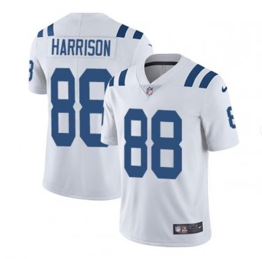 Men's Marvin Harrison #88 Indianapolis Colts Limited Player Jersey White