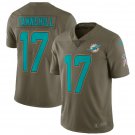 Men's Ryan Tannehill #17 Miami Dolphins Limited Player Jersey Olive