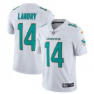 Men's Jarvis Landry #14 Miami Dolphins Limited Player Jersey White