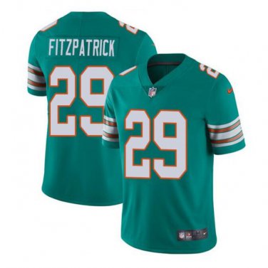 Men's Minkah Fitzpatrick #29 Miami Dolphins Color Rush Limited Player Jersey Aqua
