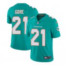 Men's Frank Gore #21 Miami Dolphins Limited Player Jersey Aqua