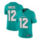 Men's Bob Griese #12 Miami Dolphins Limited Player Jersey Aqua