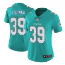 Women's Larry Csonka #39 Miami Dolphins Limited Player Jersey Aqua