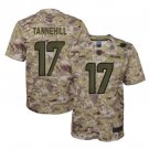 Youth Ryan Tannehill #17 Miami Dolphins Salute to Service Limited Player Jersey Camo