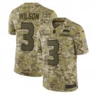 Men's Russell Wilson #3 Seattle Seahawks Salute to Service Limited Player Jersey Camo