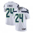 Men's Marshawn Lynch #24 Seattle Seahawks Limited Player Jersey White