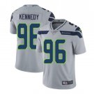 Men's Cortez Kennedy #96 Seattle Seahawks Limited Player Jersey Gray