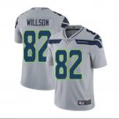 Men's Luke Willson #82 Seattle Seahawks Limited Player Jersey Gray