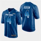 Men's Michael Dickson #4 Seattle Seahawks NFC 2019 Pro Bowl Game Player Jersey Blue