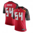 Men's Lavonte David #54 Tampa Bay Buccaneers Limited Player Jersey Red