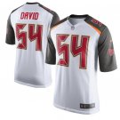 Men's Lavonte David #54 Tampa Bay Buccaneers Game Player Jersey White