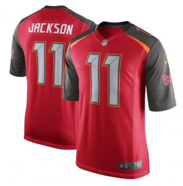 Men's DeSean Jackson #11 Tampa Bay Buccaneers Game Player Jersey Red
