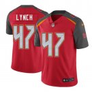 Men's John Lynch #47 Tampa Bay Buccaneers Limited Player Jersey Red