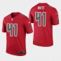 Men's Devin White #41 Tampa Bay Buccaneers Rush Legend Player Jersey Red
