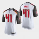 Men's Devin White #41 Tampa Bay Buccaneers Game Player Jersey White