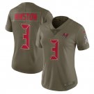 Women's Jameis Winston #3 Tampa Bay Buccaneers Limited Player Jersey Olive