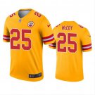 Men's LeSean McCoy #25 Kansas City Chiefs Inverted Legend Player Jersey Gold