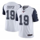 Men's Amari Cooper #19 Dallas Cowboys 100th Season Color Rush Limited Player Jersey White