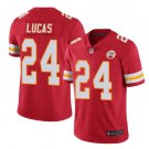Men's Jordan Lucas #24 Kansas City Chiefs Limited Player Jersey Red
