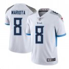 Men's Marcus Mariota #8 Tennessee Titans Limited Player Jersey White
