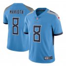 Men's Marcus Mariota #8 Tennessee Titans Limited Player Jersey Light Blue