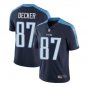 Men's Eric Decker #87 Tennessee Titans Limited Player Jersey Navy