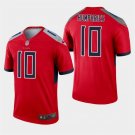 Men's Adam Humphries #10 Tennessee Titans Inverted Legend Player Jersey Red