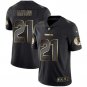 Men's Sean Taylor #21 Washington Redskins Limited Player Jersey Black Gold Edition