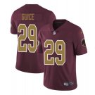 Men's Derrius Guice #29 Washington Redskins Color Rush Limited Player Jersey Burgundy