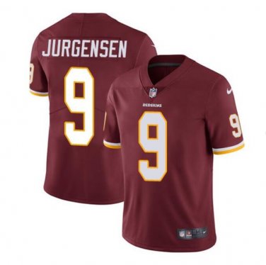 Men's Sonny Jurgensen #9 Washington Redskins Limited Player Jersey Burgundy