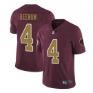 Men's Case Keenum #4 Washington Redskins Color Rush Limited Player Jersey Burgundy