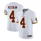 Men's Case Keenum #4 Washington Redskins Limited Player Jersey White