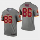 Men's Jordan Reed #86 Washington Redskins Inverted Legend Player Jersey Gray