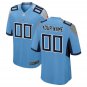 Custom Men's Tennessee Titans Limited Jersey Light Blue