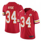 Men's Carlos Hyde #34 Kansas City Chiefs Limited Player Jersey Red